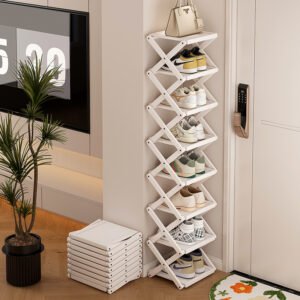 Home-use Space-saving Foldable Entryway Shoe Rackno Installation Required